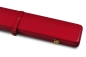 Preview: Red ¾ Leather Snooker Cue Case